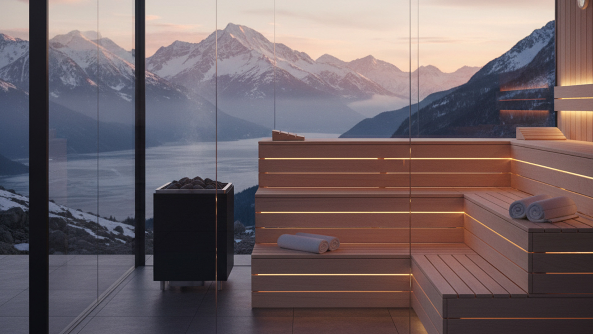 Spa, sauna & bain nordique – BenRaff Studio