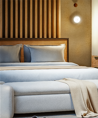 chambre lodge 3D benraff studio